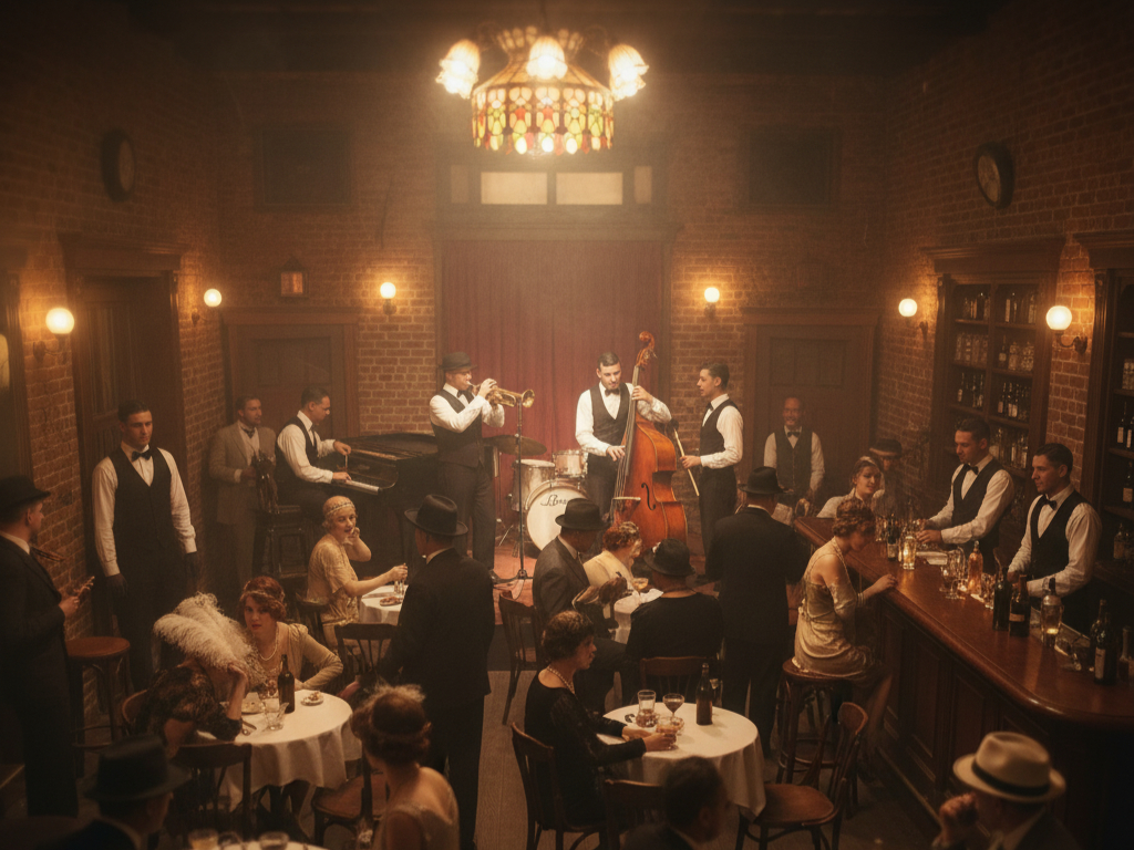 New Orleans Speakeasy, 1926